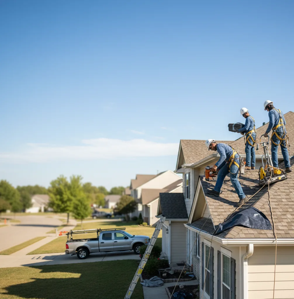 Roof Repair in Wingate